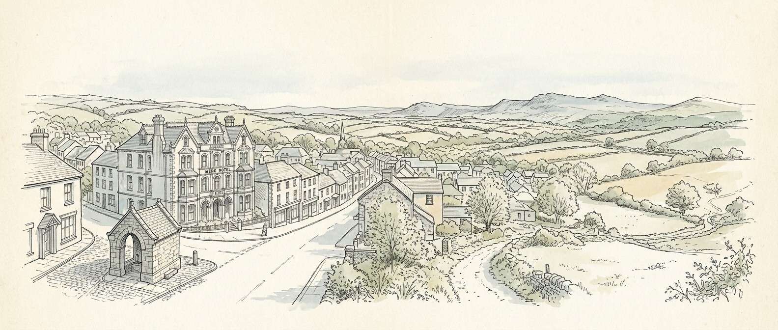 Liskeard town centre