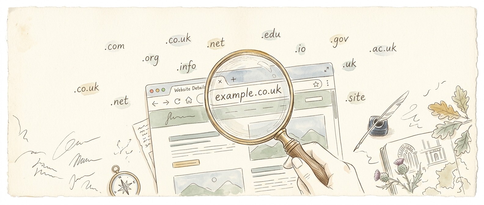 Domain name selection for SEO and website branding