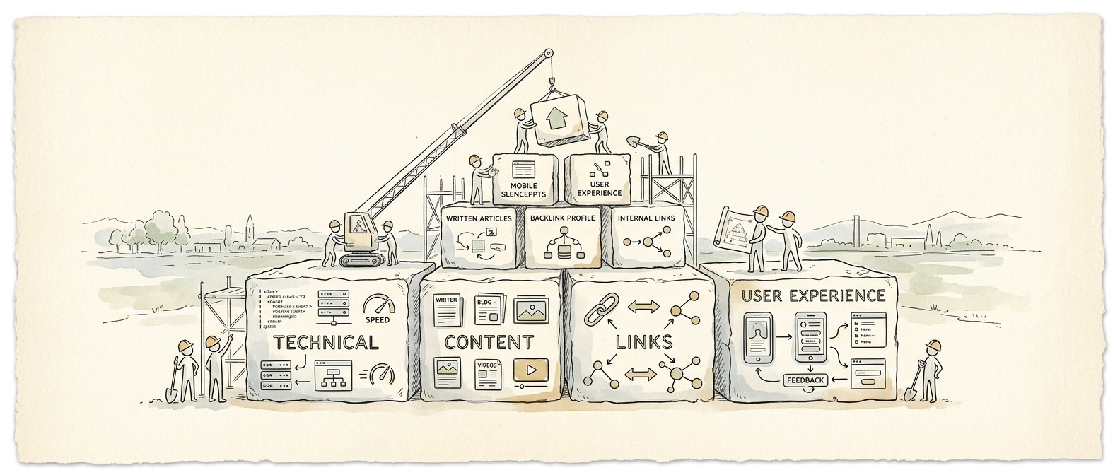 SEO fundamentals and search engine optimisation concepts